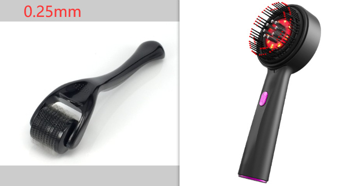 Electric Massage Comb Home Scalp Drain Comb Red Light Anti-slip Hair Care Multi-functional Massage Comb - Image 25