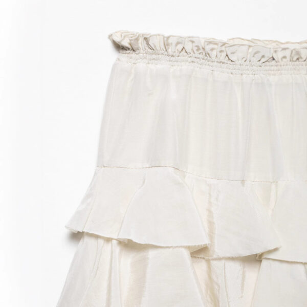 Women's Tiered-ribbon Decorated Cake-style Midi Skirt - Image 2