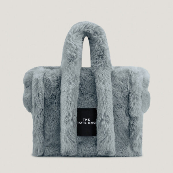 Plush Handheld Women's Bag Simple Plush - Image 4