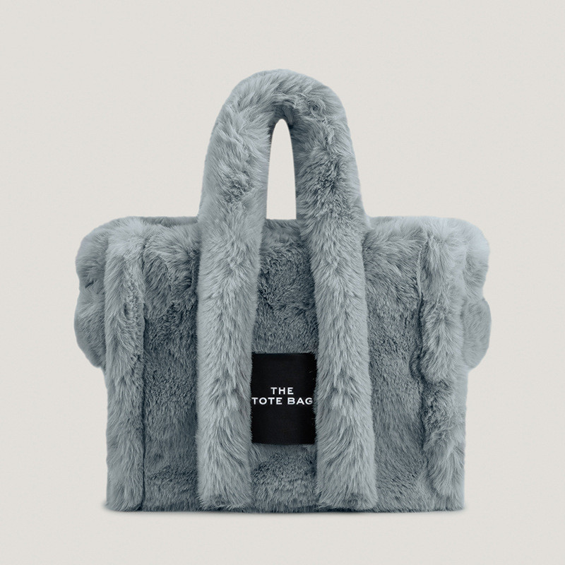 Plush Handheld Women's Bag Simple Plush