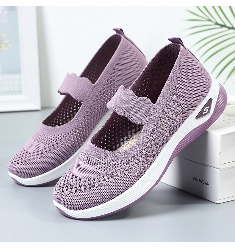 Mid-age And Elderly Mothers Lightweight Walking Shoes