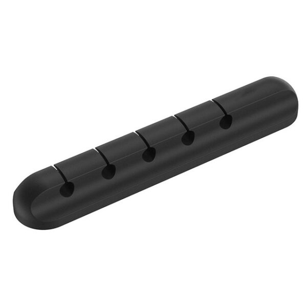 Silicone USB Cable Winder Desktop Cable Organizer Management Multipurpose Clips Cables Protector For Wired Headphones - Image 18