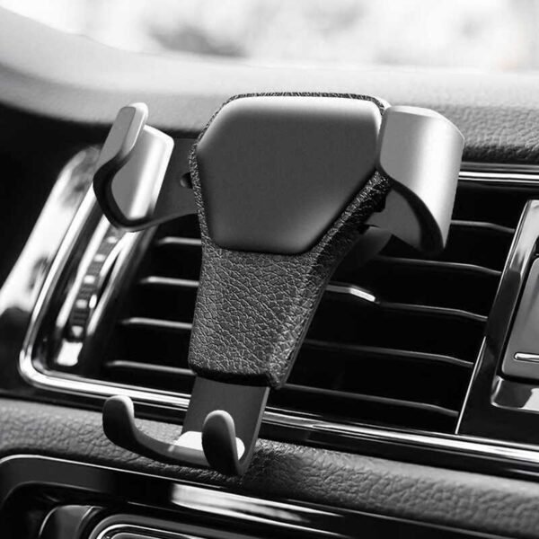Car Phone Holder For Phone In Car Air Vent Mount Stand No Magnetic Mobile Phone Holder Universal Gravity Smartphone Cell Support - Image 2