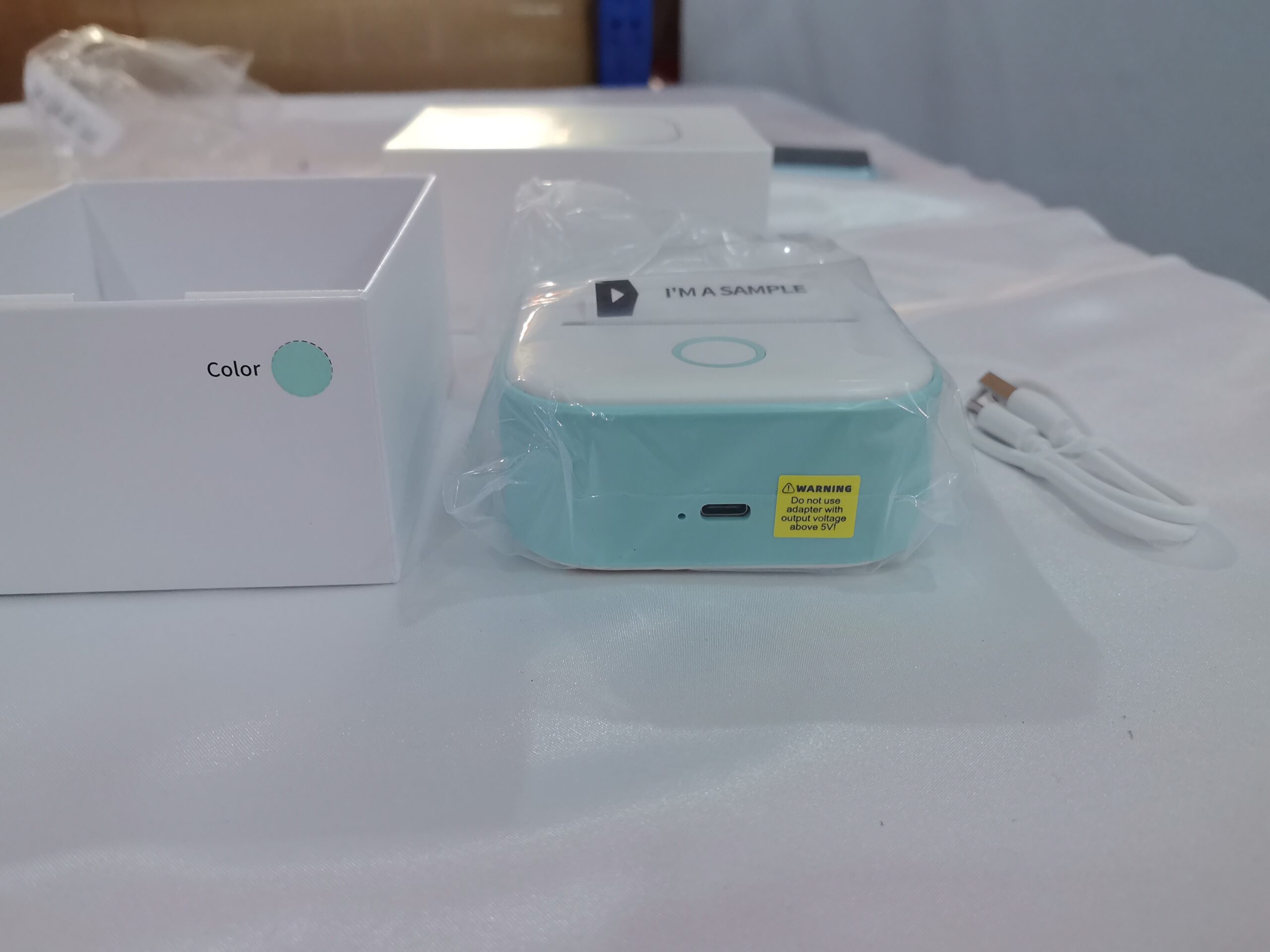 Portable Mini Thermal Label Printer Home Photo Printer Student Wrong Question Printer Bluetooth-compatible Mini Label Printer Price Tag - Image 11