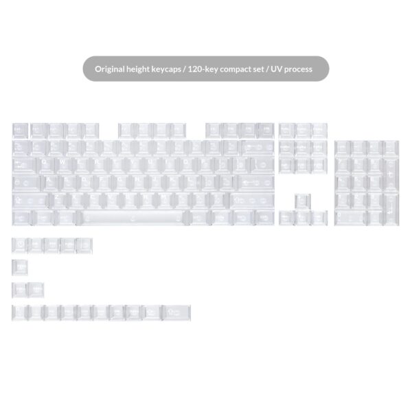 PC Frosted Translucent White Keycap With Light-transmitting Mechanical Magnetic Compatibility - Image 8