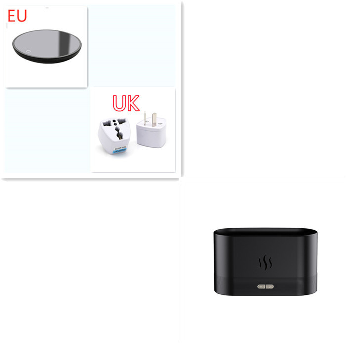 Aroma Diffuser With Flame Light Mist Humidifier Aromatherapy Diffuser With Waterless Auto-Off Protection For Spa Home Yoga Office - Image 26