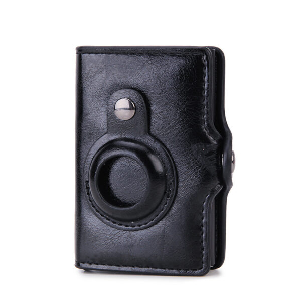 Multifunctional Card Holder Airtag Men's Short Card Holder Wallet Air Tag - Image 17