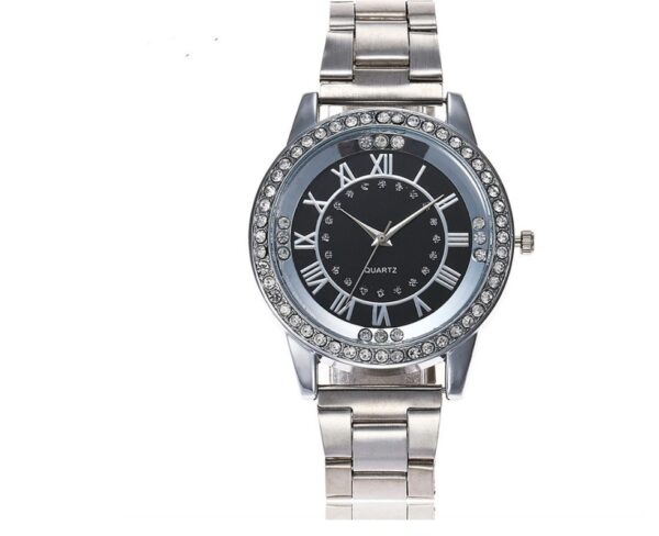 Vansvar Brand Rose Gold Watch Luxury Women Dress Rhinestone Quartz Watch Casual Women Stainless Steel Wristwatches Female Clock - Image 7