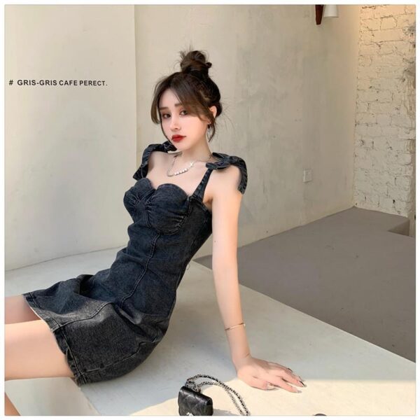 Hong Kong-style Retro Sexy Tube Top Slip Dress - Image 18