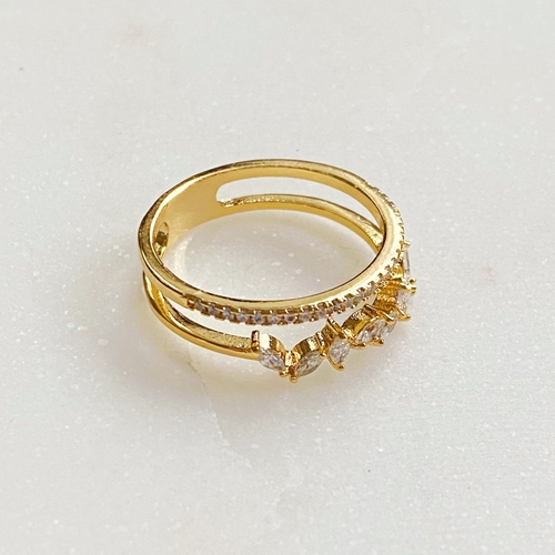 French Romance Jeweled Ring - Image 3