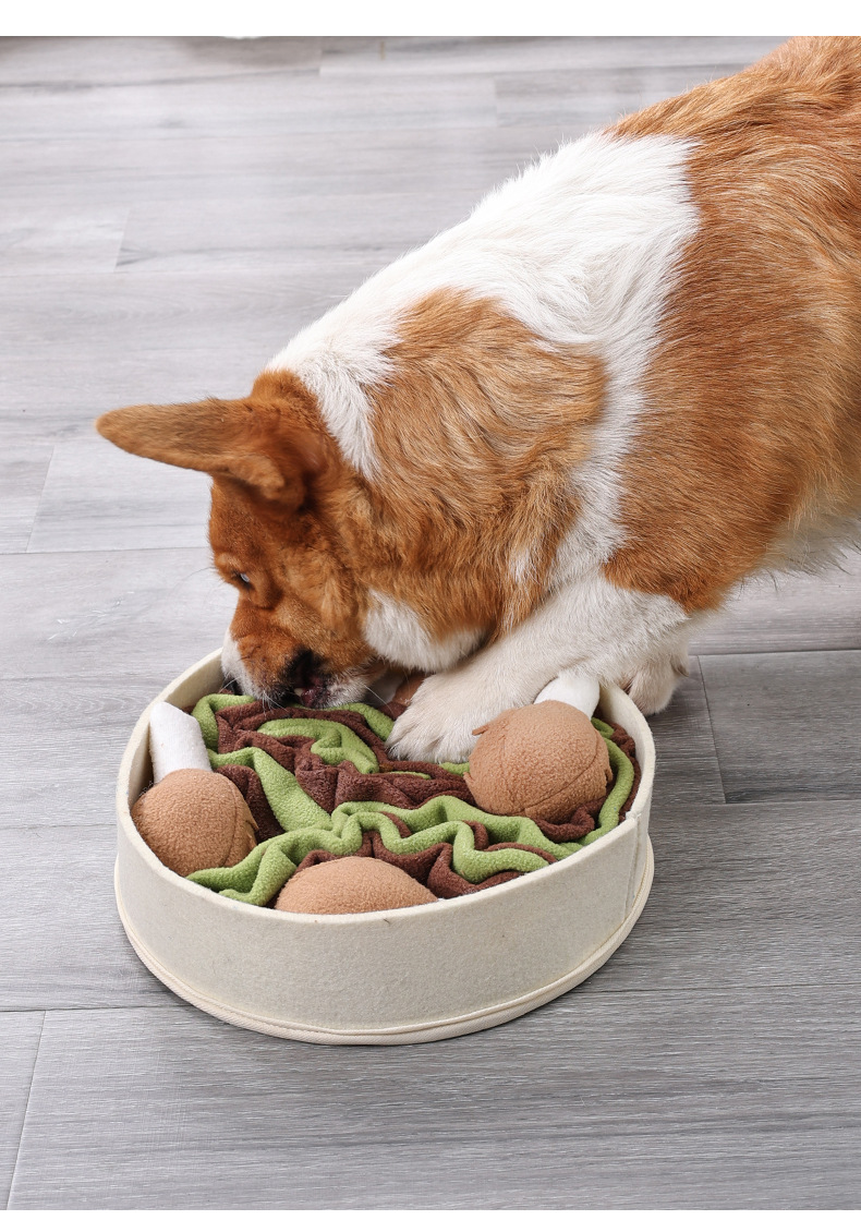Dog Relieving Chicken Leg Bucket Sniff Toys - Image 4