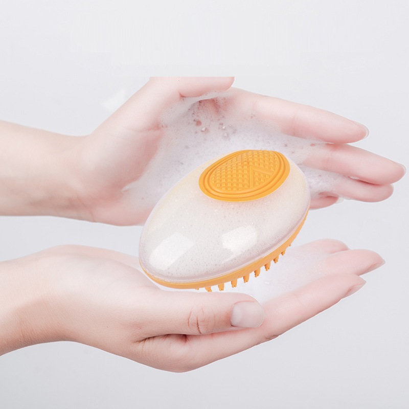 Dog Cat Bath Brush 2-in-1 Pet SPA Massage Comb Soft Silicone Pets Shower Hair Grooming Cmob Dog Cleaning Tool Pet Products - Image 13