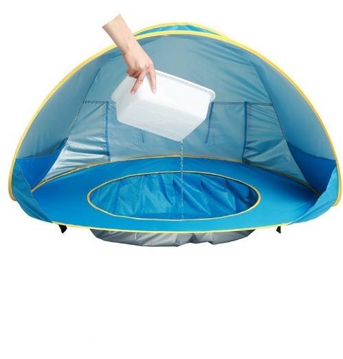 Baby Beach Tent Kids Outdoor Camping Easy Fold Up Waterproof  Up Sun Awning Tent UV-protecting - Image 5