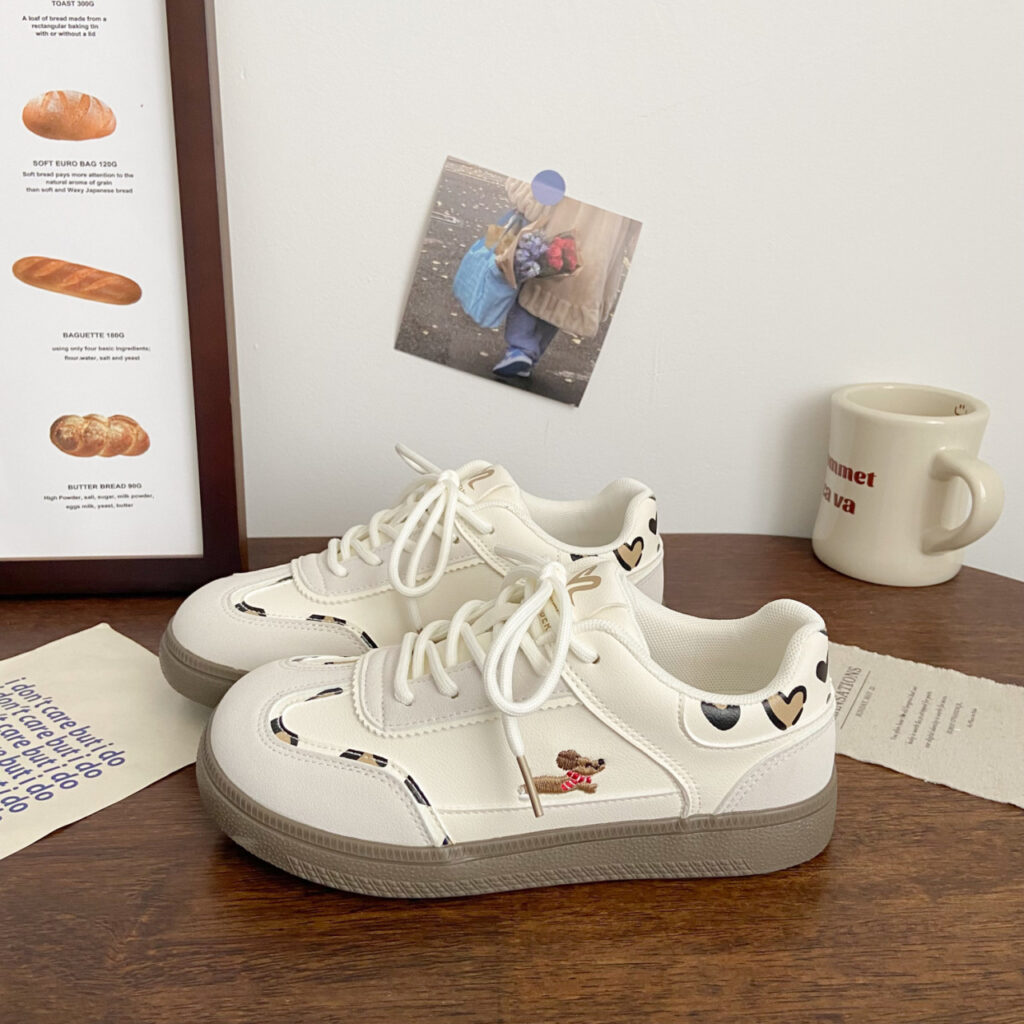 Women's Versatile Casual White Sneakers