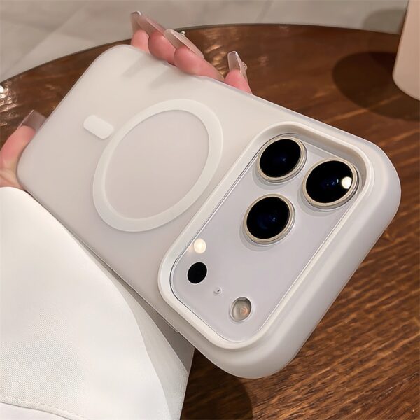 Suitable For 17 Pro Max Phone Case  Jelly Magnetic Two in one Frosted Simple Drop proof - Image 103