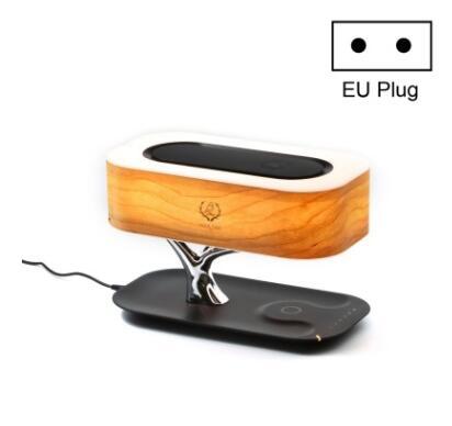 Creative Tree Light Table Lamp Bluetooth-Compatiable Music Speaker Bedside Light Dimmable Phone Wireless Charging Desk Lights - Image 10