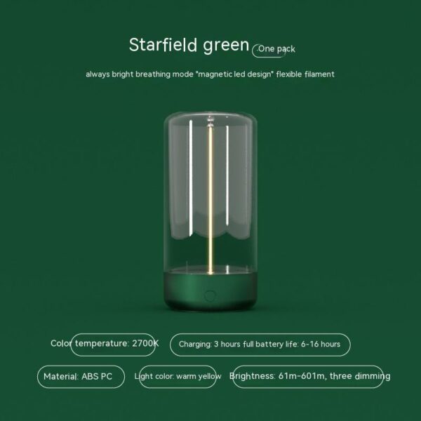 New LED Camping Light Type-c Rechargeable Portable Night Light With High Transparency And Anti Drop Creative Atmosphere Light - Image 28