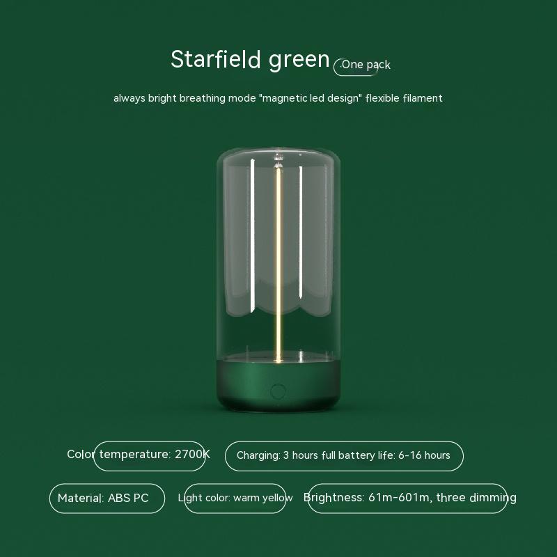 New LED Camping Light Type-c Rechargeable Portable Night Light With High Transparency And Anti Drop Creative Atmosphere Light - Image 28