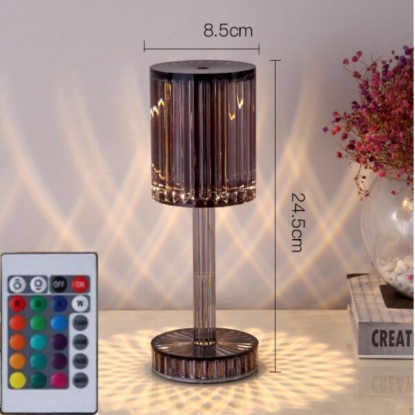 New Crystal Table Lamp Hotel Decoration Diamond Romantic Warm Led For Home Decor Romantic Gift Night Light - Image 20