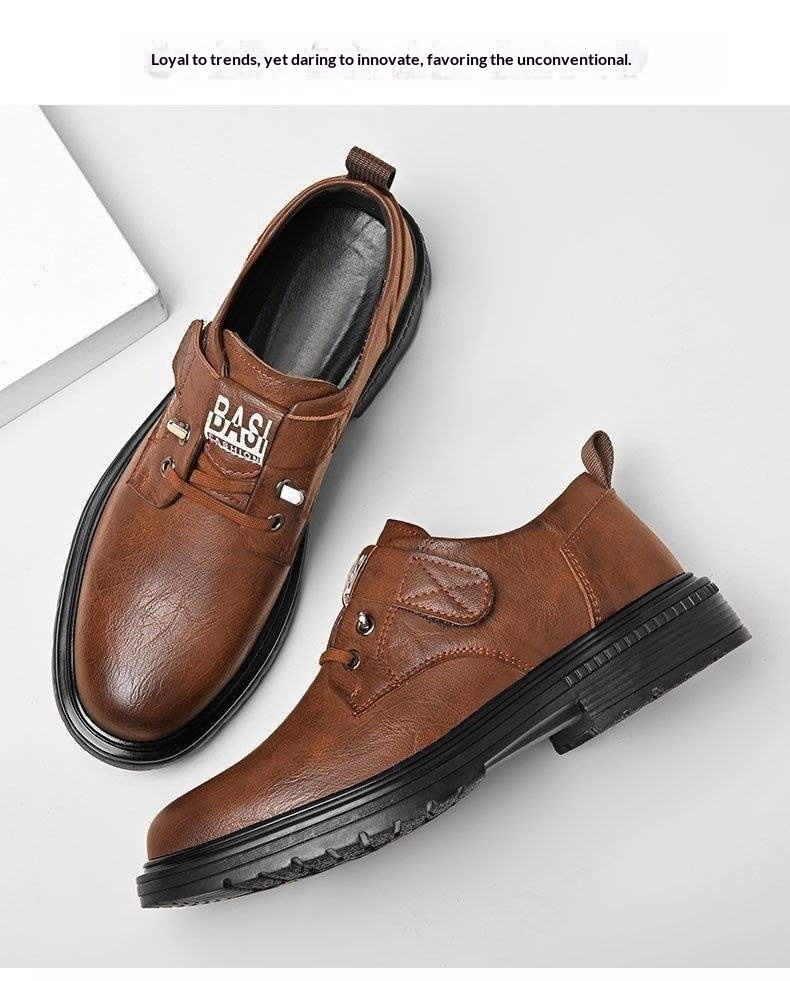 Men's British-style Workwear Trendy Breathable Casual Shoes