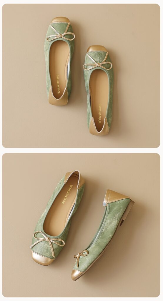 Women's Soft-soled Low-cut Bow-tie Flat Shoes