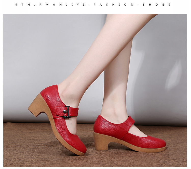 Round-toe Modern Square Dance Shoes For Women