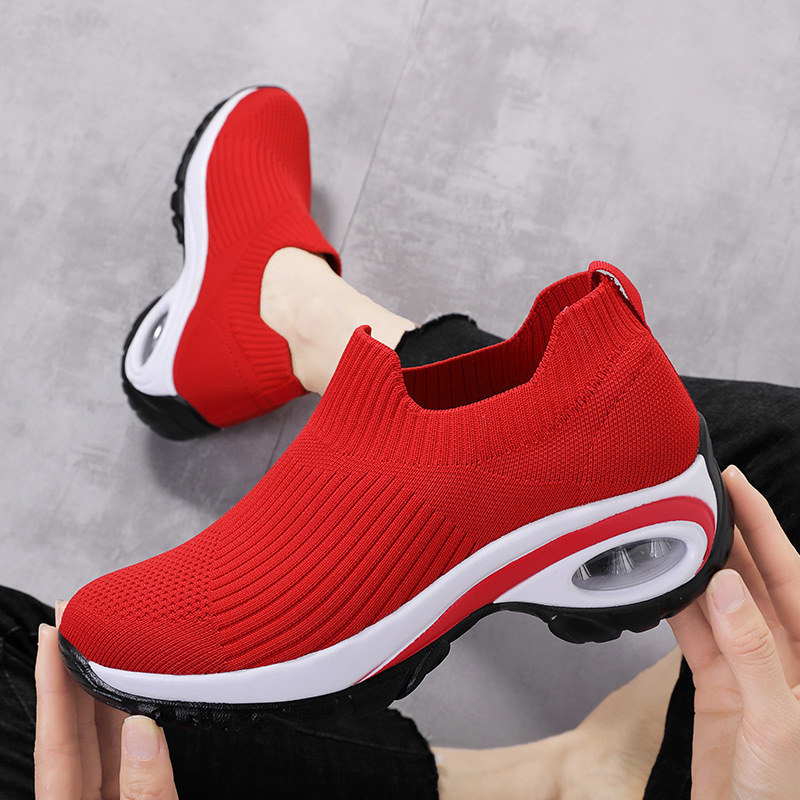 Sneakers Women Air Cushion Mesh Breathable Running Sports Shoes - Image 30