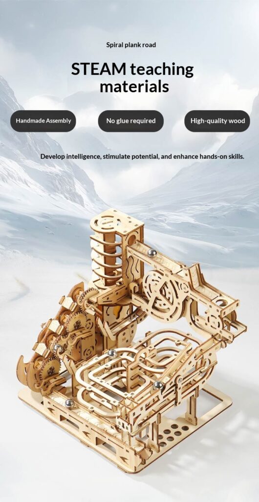 Mechanical 3D Puzzle DIY Handmade Assembly Educational Toy