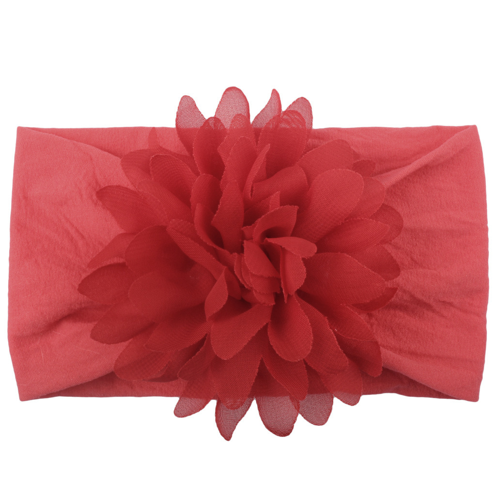 Creative Chiffon Flower Headband Baby Hair Accessories Cute Princess Headband - Image 24