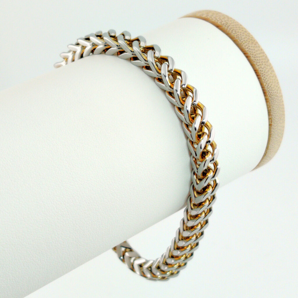 Hip-hop Personality Reversible Four-sided Bracelet