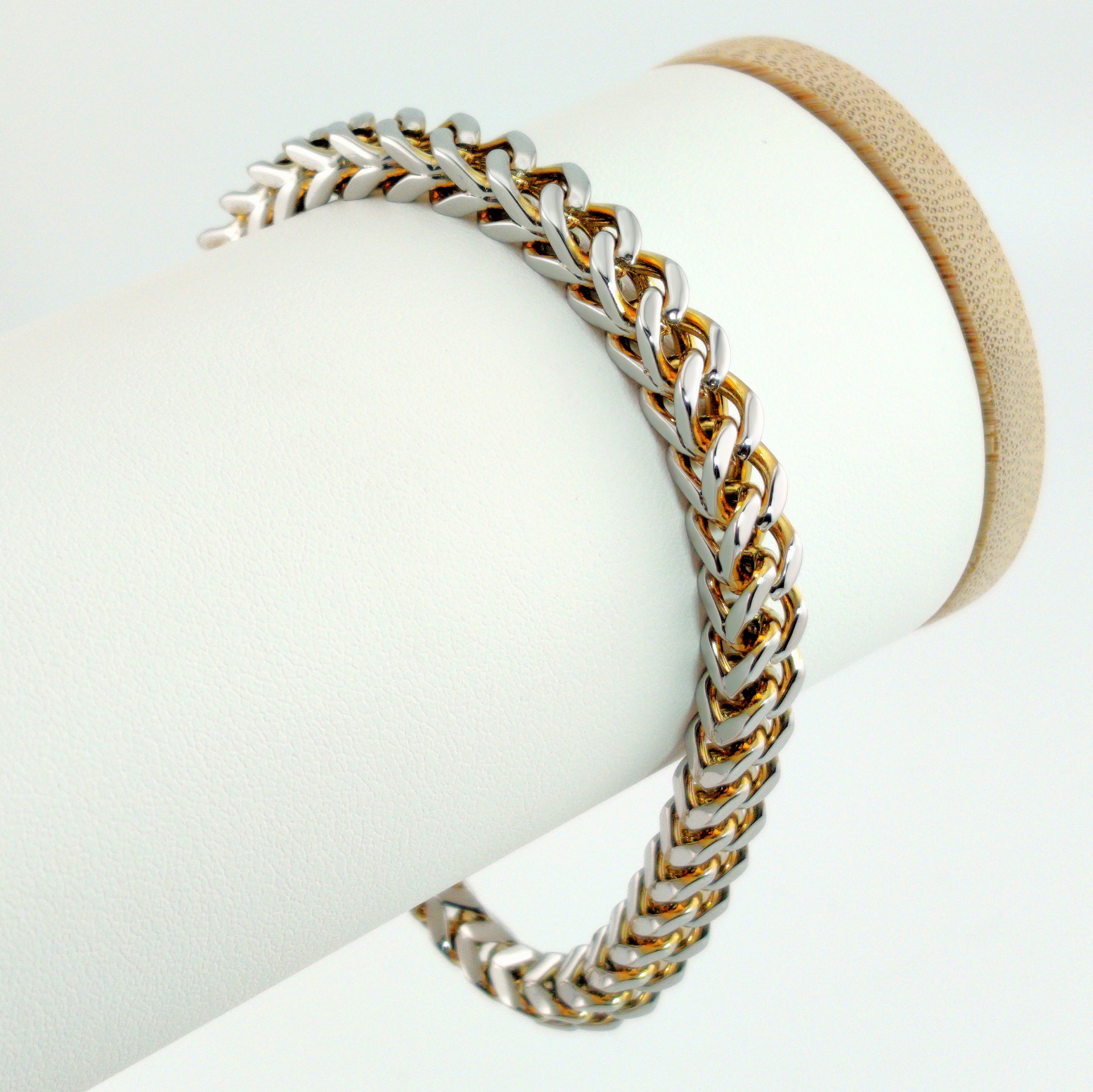 Hip-hop Personality Reversible Four-sided Bracelet - Image 11