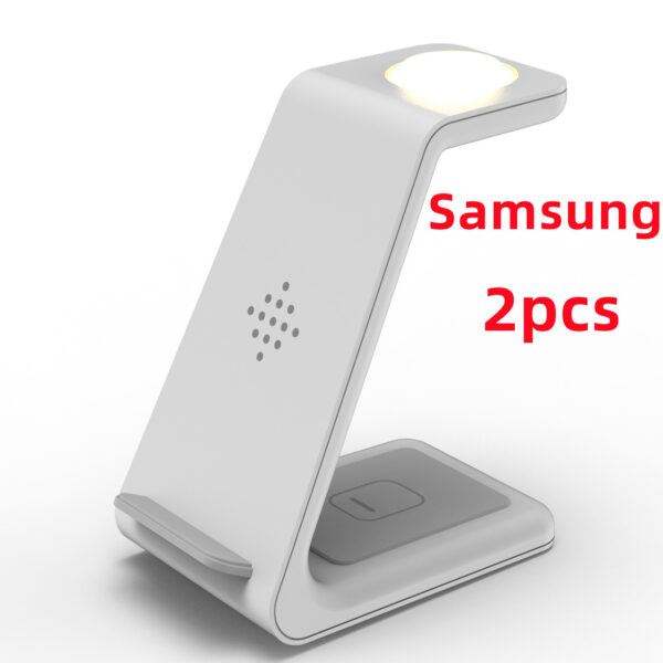 3 In 1 Fast Charging Station Wireless Charger Stand Wireless Quick Charge Dock For Phone Holder - Image 89