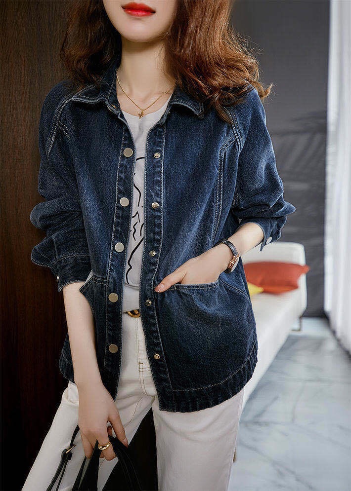 Slimming Baseball Jacket For Women Preppy Style - Image 15