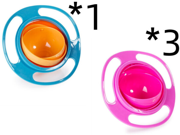 360 Rotate Universal Spill-proof Bowl Dishes - Image 52