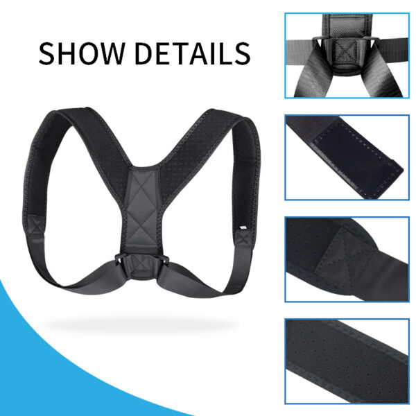 Medical Clavicle Posture Corrector Lower Back Correction Strap - Image 25