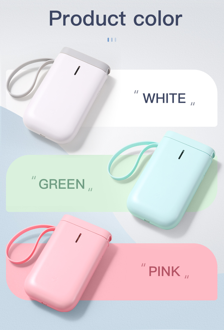 D11 Label Printer Bluetooth-compatible Household Non Drying Label Machine Fast Printing Home Use Office - Image 13