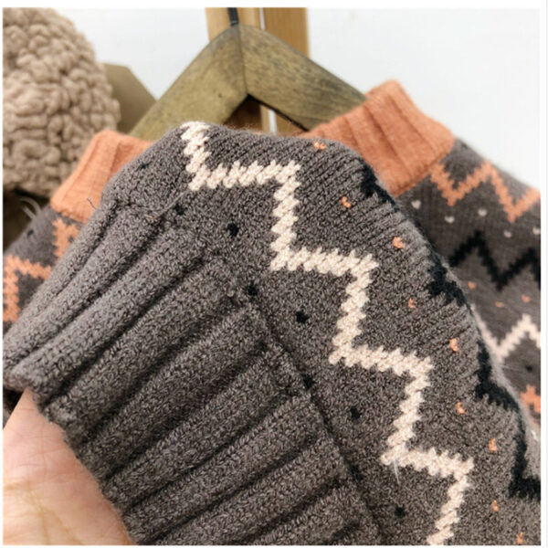 Korean Version Of Childrens Clothing Mens And Womens Baby Sweater - Image 8
