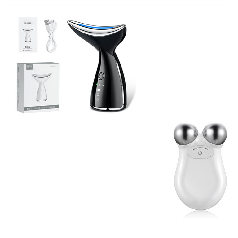 EMS Microcurrent Neck Face Beauty Device With 3 Colors LED Photon Therapy Skin Tighten Reduce Double Chin Face Lifting Devices - Image 15