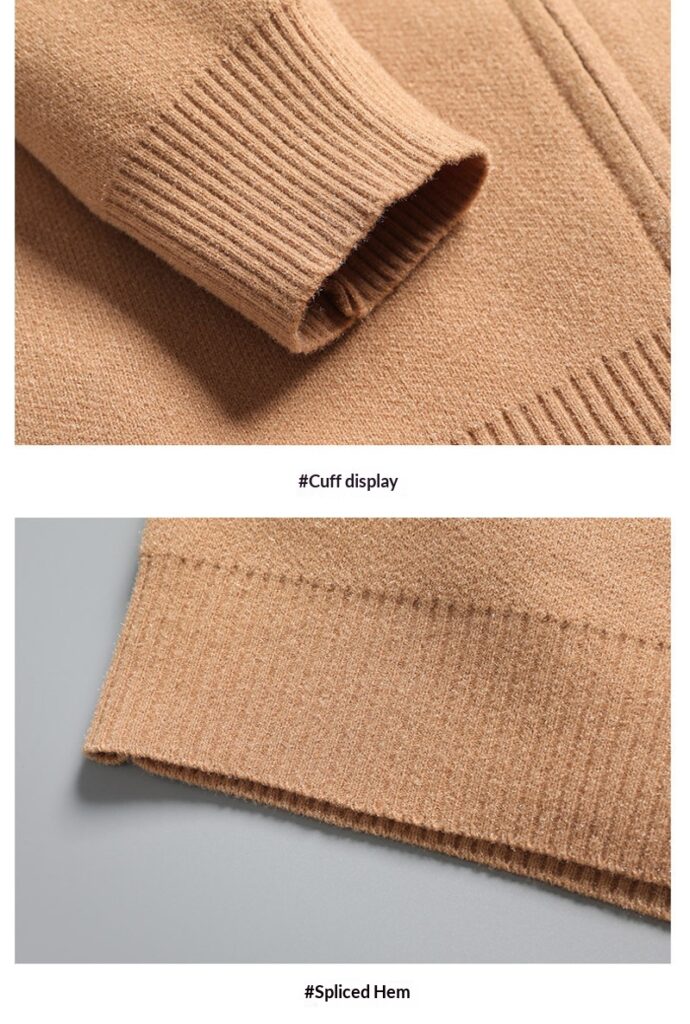 Mens Knitted Cardigan Sweater Jacket For Spring And Autumn Coats