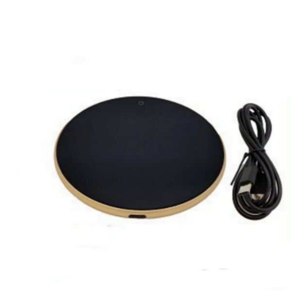USB Coffee Mug Cup Warmer Milk Tea Water Cup Heating Electric Touch Pad Temperature Adjustable Hot Tea Maker Heater Warmer - Image 4