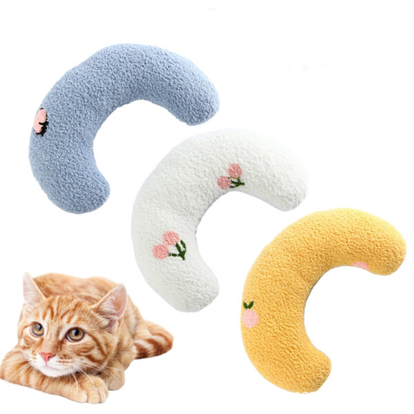 Little Pillow For Cats Fashion Neck Protector Deep Sleep Puppy U-Shaped Pillow Pets Pillow Kitten Headrest Dog Sleeping Pillow Pet Products - Image 8