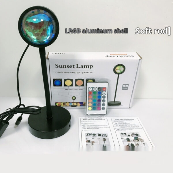 Sunset Projection Lamp Sunset Projector Night Light Wall Decoration Lighting - Image 24