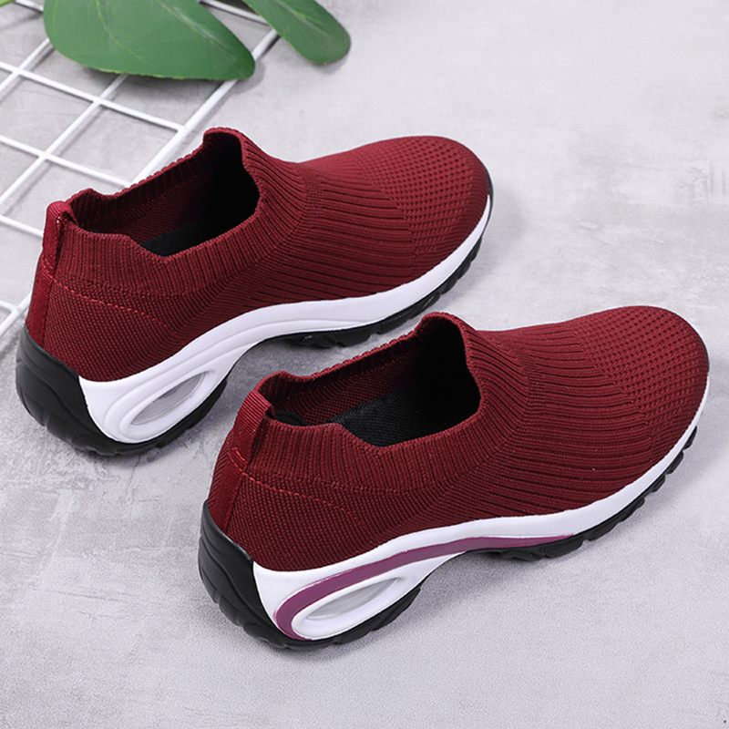 Sneakers Women Air Cushion Mesh Breathable Running Sports Shoes - Image 12