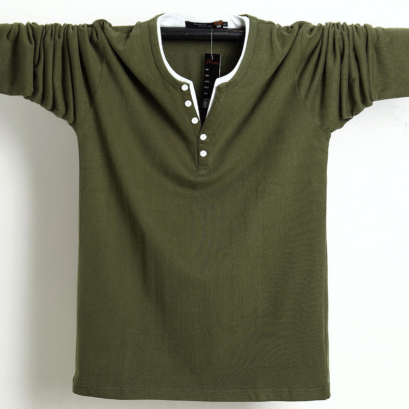 Plus fat plus long sleeve T-shirt - Image 25