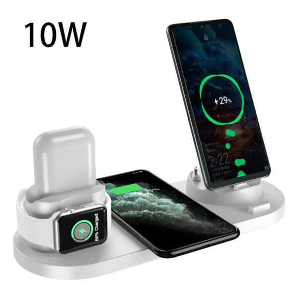 Wireless Charger For IPhone Fast Charger For Phone Fast Charging Pad For Phone Watch 6 In 1 Charging Dock Station - Image 15