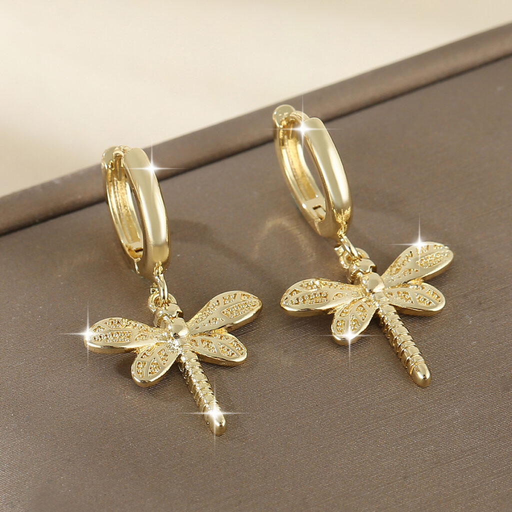 Dragonfly Earrings, Niche And Versatile