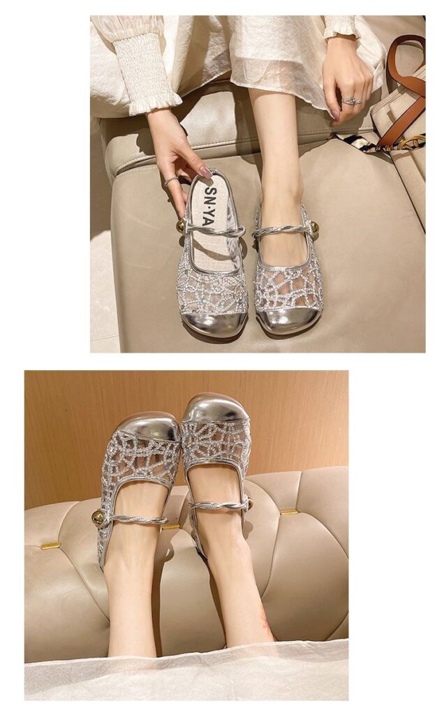 Women's Fashionable Mesh Breathable Closed-Toe Slippers