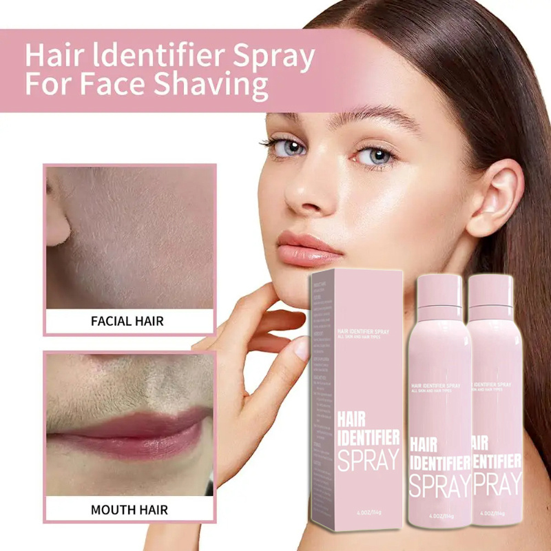 Hair Identifier Spray Set For Face Shaving Moisturizing Dermaplaner Spray For Face Shaving Skin Care - Image 1