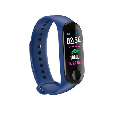 Compatible With , Smart Bracelet Heart Rate And Blood Pressure Exercise Meter Step Information Push Smart Reminder Color Bracelet - Image 3