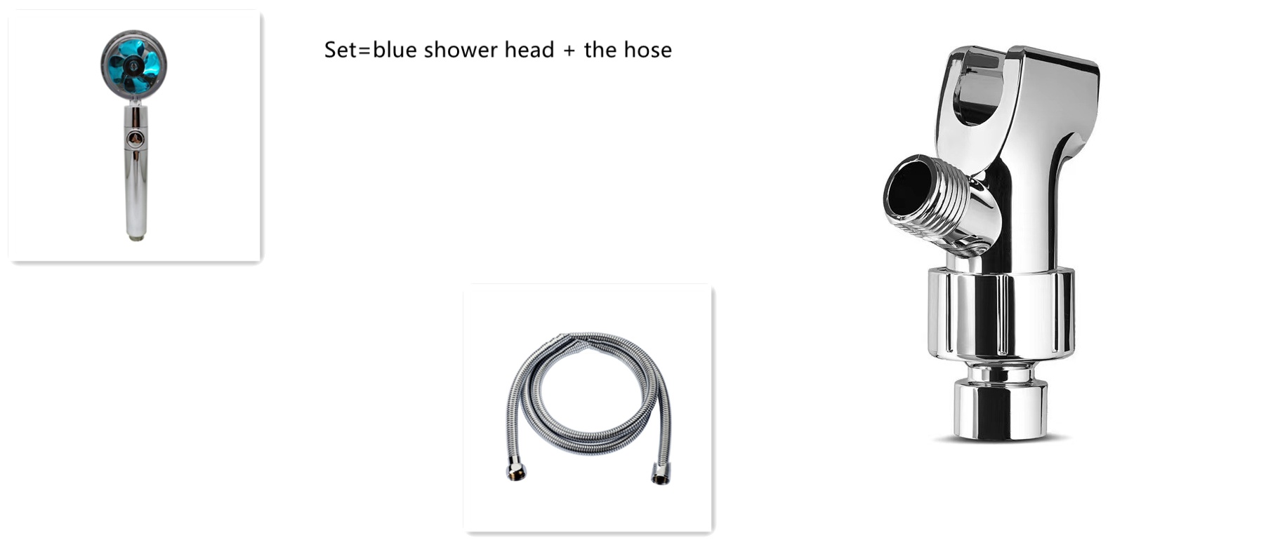Shower Head Water Saving Flow 360 Degrees Rotating With Small Fan ABS Rain High Pressure Spray Nozzle Bathroom Accessories - Image 98